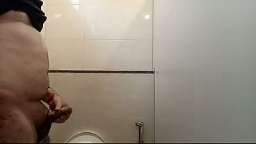 Masterbating In Bathroom On Western Toilet thumbnail