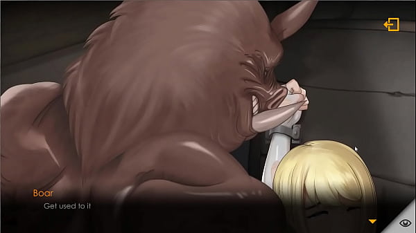Play MP4 - Escape dungeon&period;A healthy boar fucked a pretty blonde&period;