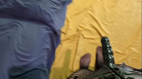 I tell my friend that I wear women_s clothes and she fucks_me pegging strapon