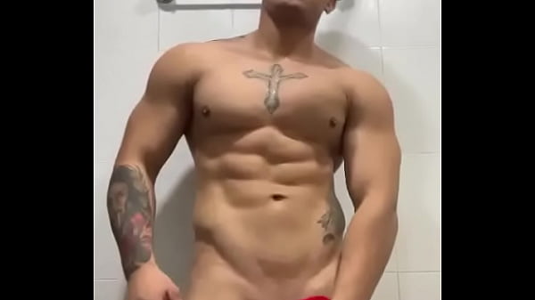 Santiago Mejia showing off his ass