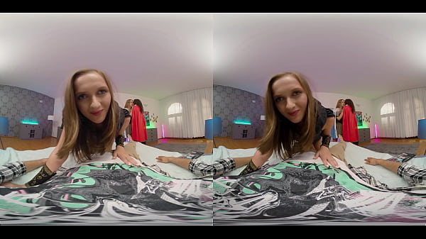 Five hot girls all want you virtual real porn 