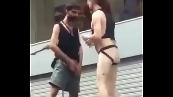 Golden shower in brazilian carnival 