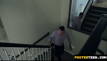 Foster Parents Tag Team Their New Foster Daughter - Fosterteen thumbnail