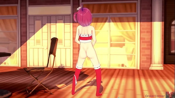 Play MP4 - Santa Claus Girl Touches Herself While Undressing