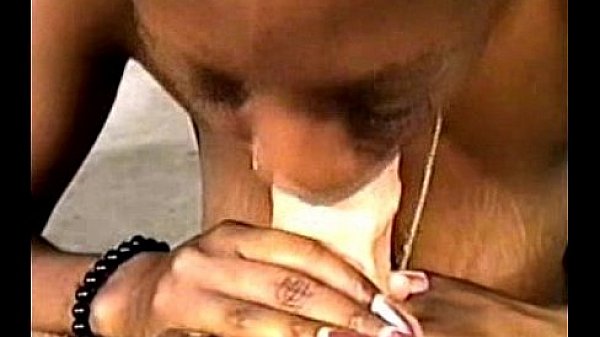 Ebony blowjob 