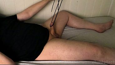 Chubbykaot Tickles His Cock and Deny Orgasm