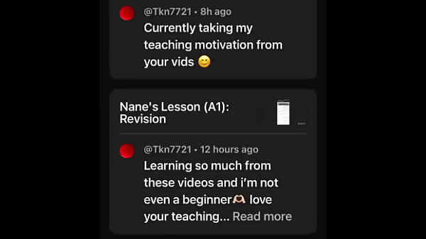 Nonton New Positive Feedback On My Lessons Of English For Beginners ? I Am Based In Sherman Oaks, Near Van Nuys. You Can Tak ... thumbnail