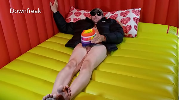 Water Wing Wanking_On Inflatable_Mattress By Downfreak