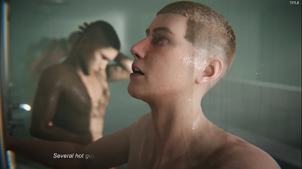 Play MP4 - Hard sex in the barracks with our friend&comma; jerking off cocks with him&comma; fucking him in the ass and cumming&comma; animation from the game