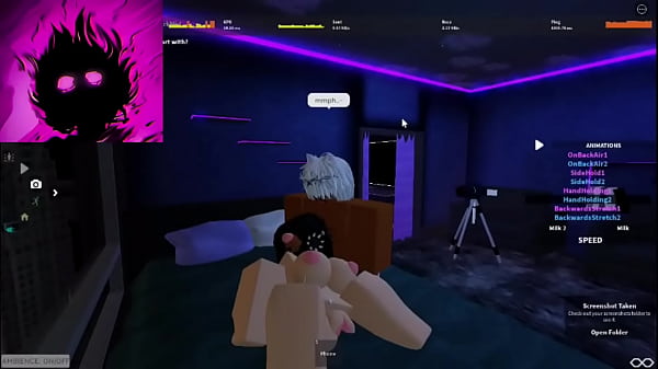 Erotic roleplay with a roblox slut 
