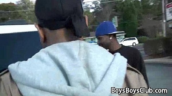 Blacks On Boys -Gay Bareback Interracial Fuck Movie 09 