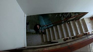 Nonton Slutty Mature Orgasm &ndash; Blowjob & Cum On Green Shiny Downjacket thumbnail