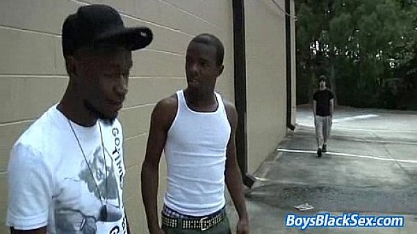 Blacks On Boys - Gay Bareback Hardcore Fuck Video 01 