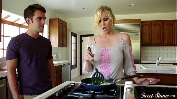 Classy stepmom bangeddeeply_on the couch