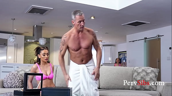 Stealing Caught By Old Neighbor And Punished | PervSibs