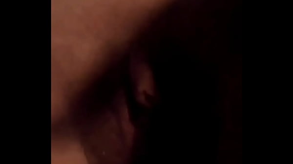 Rubbing my shaved pussy