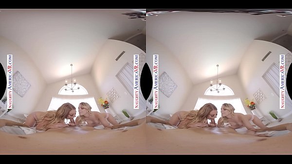 Naughty America 2 Chicks Same Time VR with Kenna_James & Veronica Weston