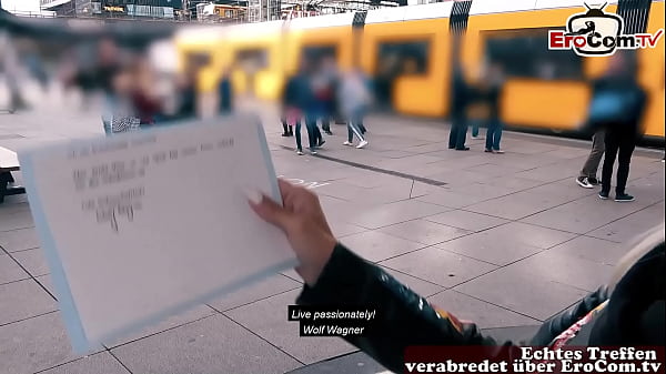 Play MP4 - Deutsche D&uuml;nne blonde milf abgeschleppt auf der Stra&szlig;e und beim ersten date gefickt