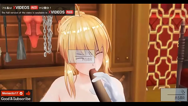 Play MP4 - 無修正エロアニメ　セイバーがキャスターに調教される　AIボイス