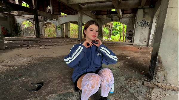 Play MP4 - Abandoned Place&comma; Wet Slut Girl&comma; Big Dick&comma; Big Finish