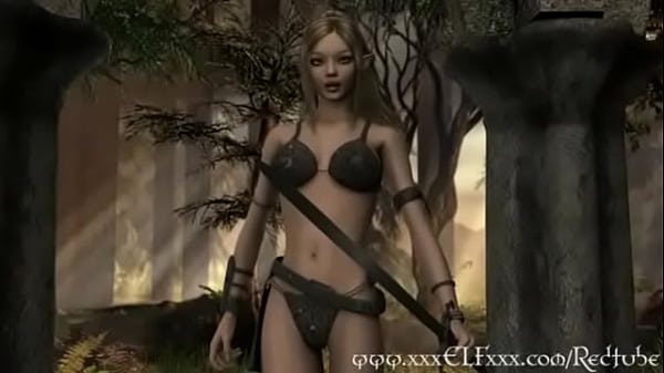 The warrior planted a blonde elf anime for fuck big tits girls from games with anime girls blonde