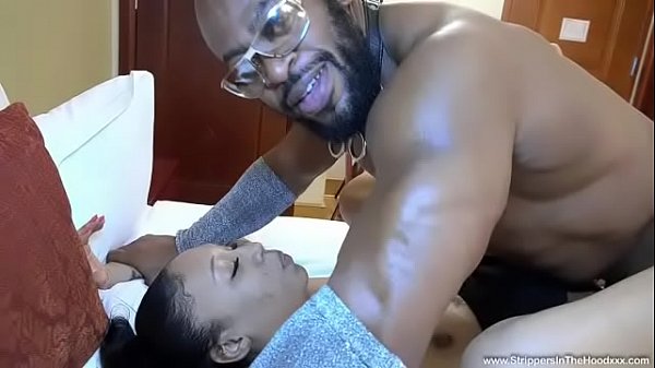 Mulan kush has her 1st experience with a bbc stripper