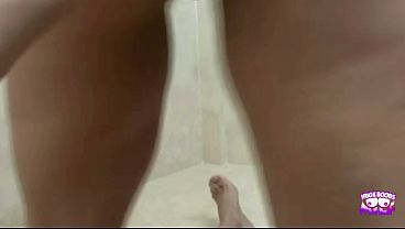 This beautiful and sexy slut got her nasty love tunnel filled with a guys cum