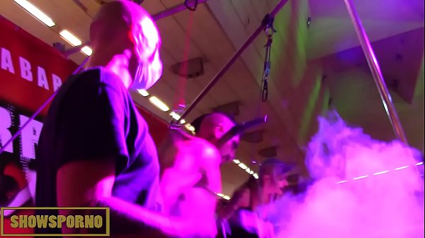 Bdsm shibari suspension and blowjob 