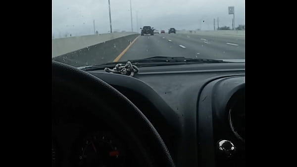 Voyeur while driving