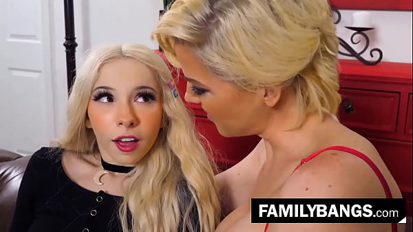 Mom Kiss Young Chicks ⭐ FamilyBangs.com 