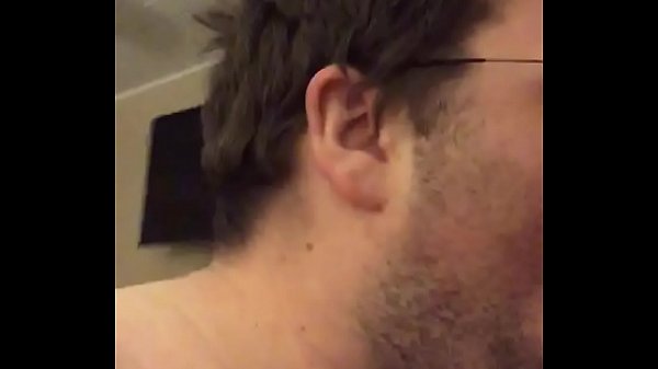 Sucking a fake cock while nude 