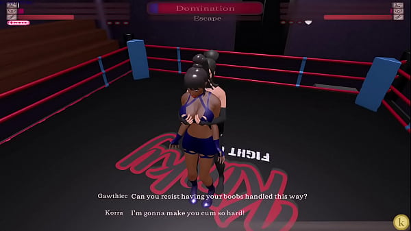 Gawthicc vs korra kyfc sexfight strap on sex 
