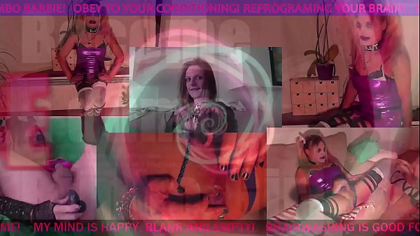 Play MP4 - Binaural Brainwash Trainer Dumb Sissy Bimbo Brandynette CUNT FACE NOW