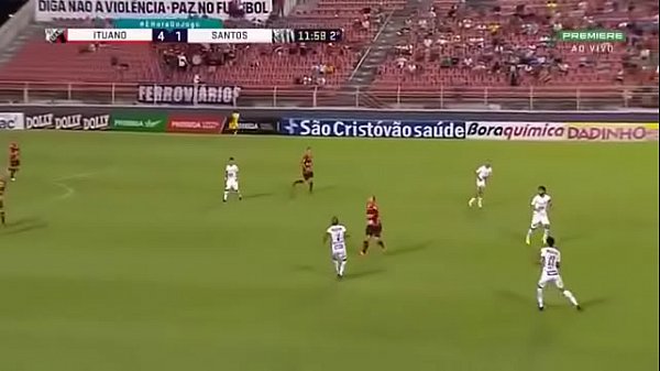 Sereia santista tomando de5x1