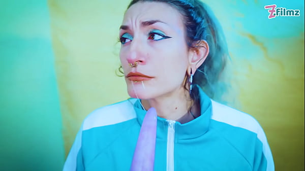 Squirt Games: 100% ANAL for skinny tattoo babe - balls deep, ATM, facial, swallow 