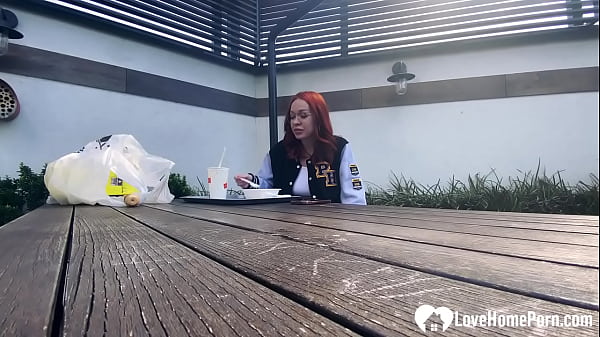 Nonton Busty Redhead Going Crazy On My Cock thumbnail