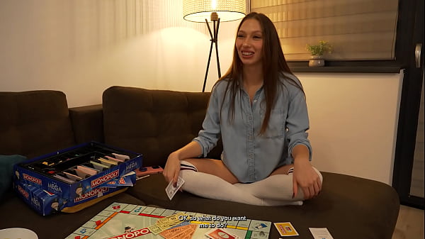 Step cousin fucked me hard to pay off my debts in monopoly