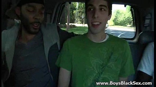 BlacksOnBoys - Gay black boys fuck hardcore white sexy twinks 08