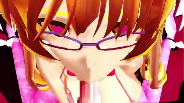Touhou MMD Yakumo Blowjob