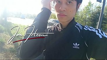 Going Commando, Balls Free. Like This Guy, Do You Enjoy Walking In Campus Sneakers With No Briefs, Boxers, Or Shorts Under Your Black Adidas Sweats? thumbnail