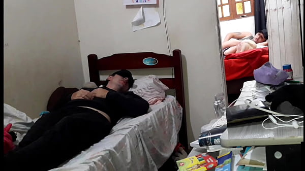 Unfaithful wife_fucks her lover_behind_her cuckold s back