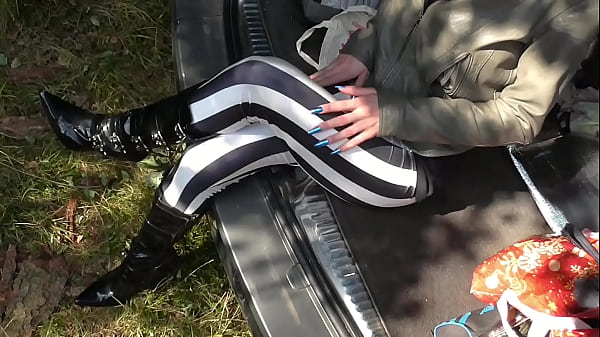 leggings black latex 