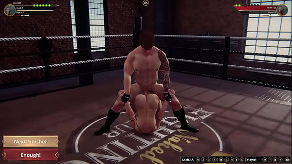 Xiao vs jerle nf3d mixed mma combat ring