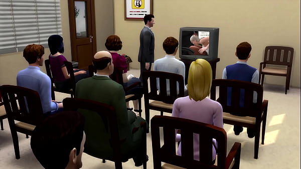 The Office Parody Boss_Shows Everyone Porn At Work