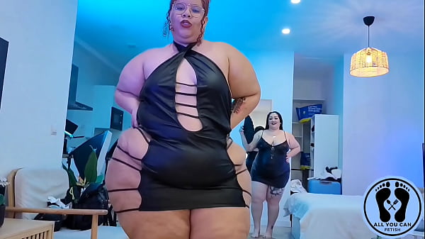 Bbw girls maequira and eris bbw1 teasing alfxnow fashion show