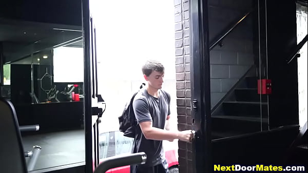 Wrestling coach fucks gay student bareback 