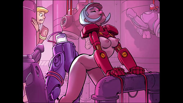 Let's play space code pink yi jie and her exercise droid