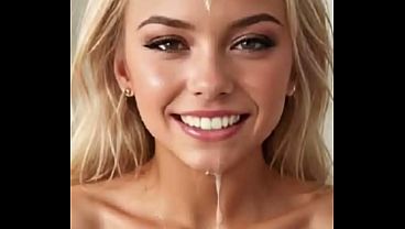 Cumpilation on ai girls 3