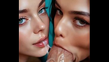 Cumpilation on ai girls 3