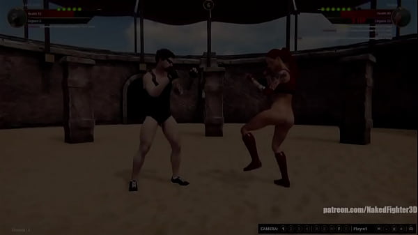 Lord Jerle VS Sedna Naked Fighter 3D
